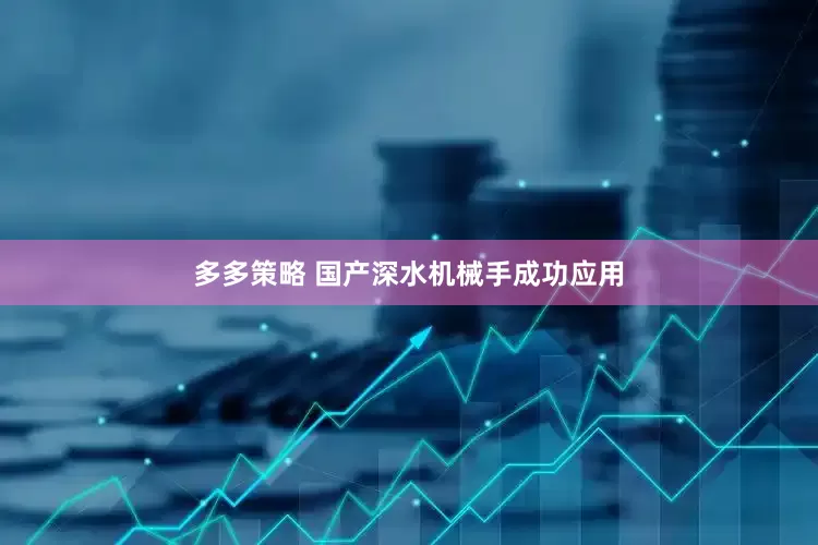 多多策略 国产深水机械手成功应用